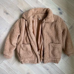 Shein teddy jacket